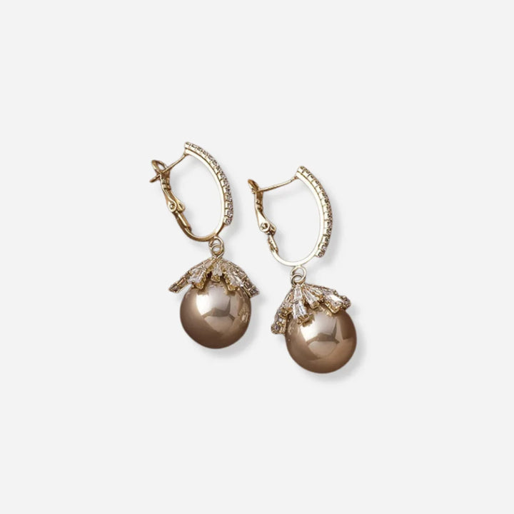 Malia Drop Earrings With Pearl