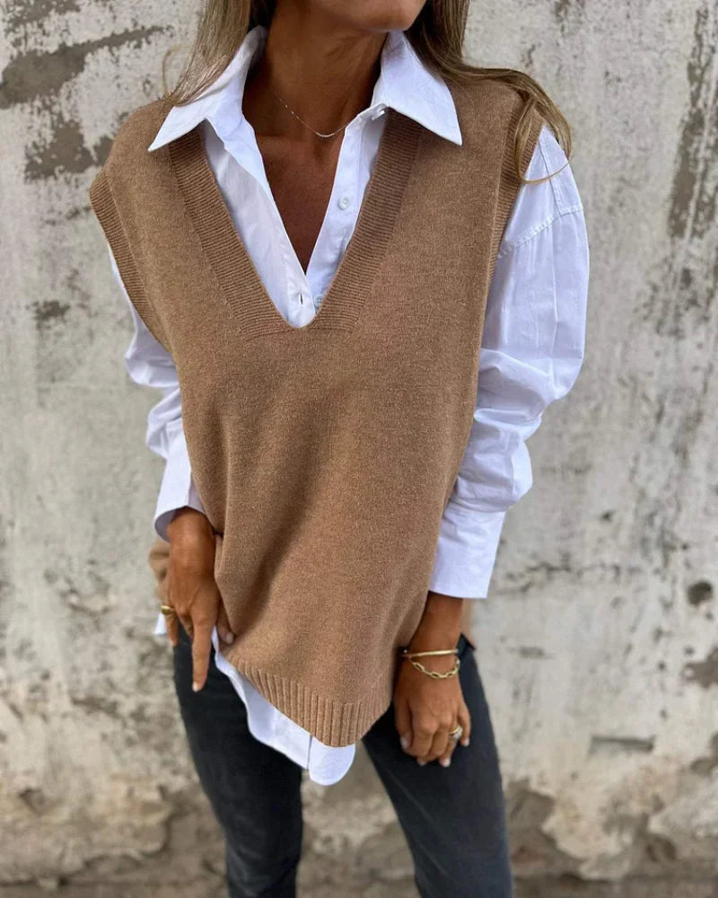 Natalie - Knit Vest