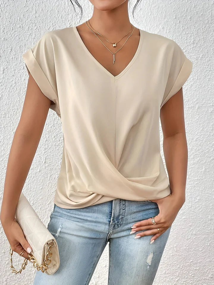 Sophie | Cute V-Neck Shirt
