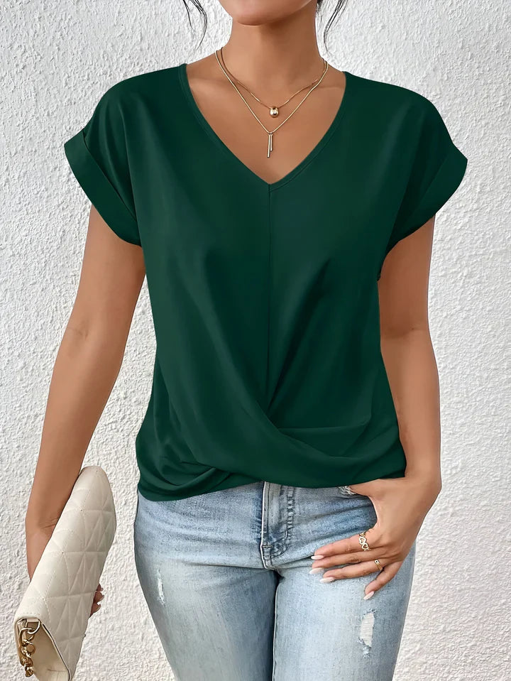 Sophie | Cute V-Neck Shirt