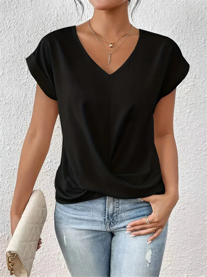 Sophie | Cute V-Neck Shirt