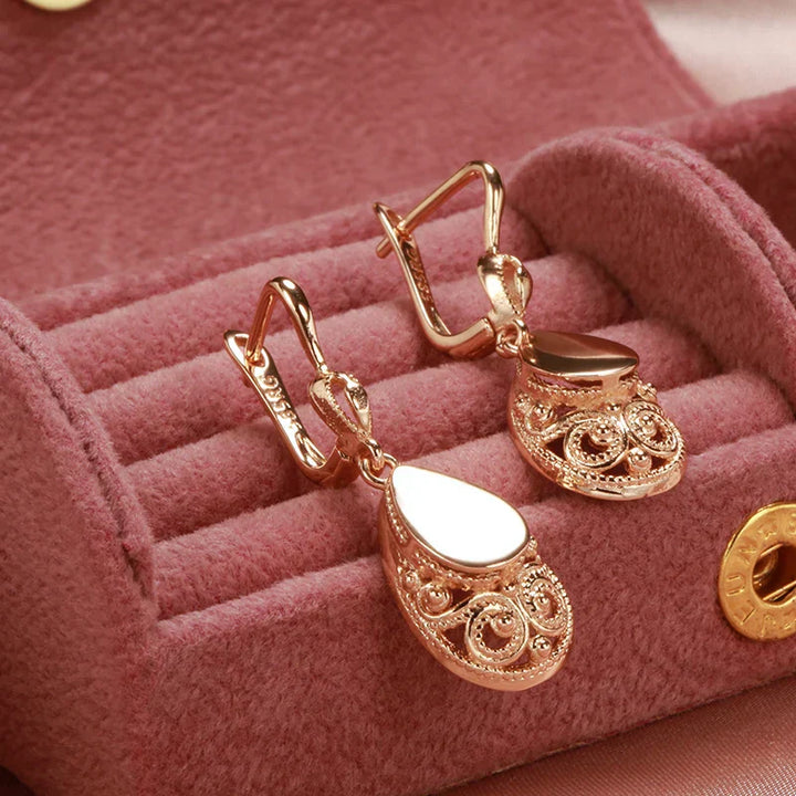 Merel Rose Gold Earrings