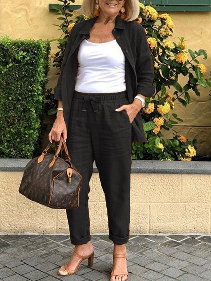 Henna - Long Sleeved Shirt and Pants Set