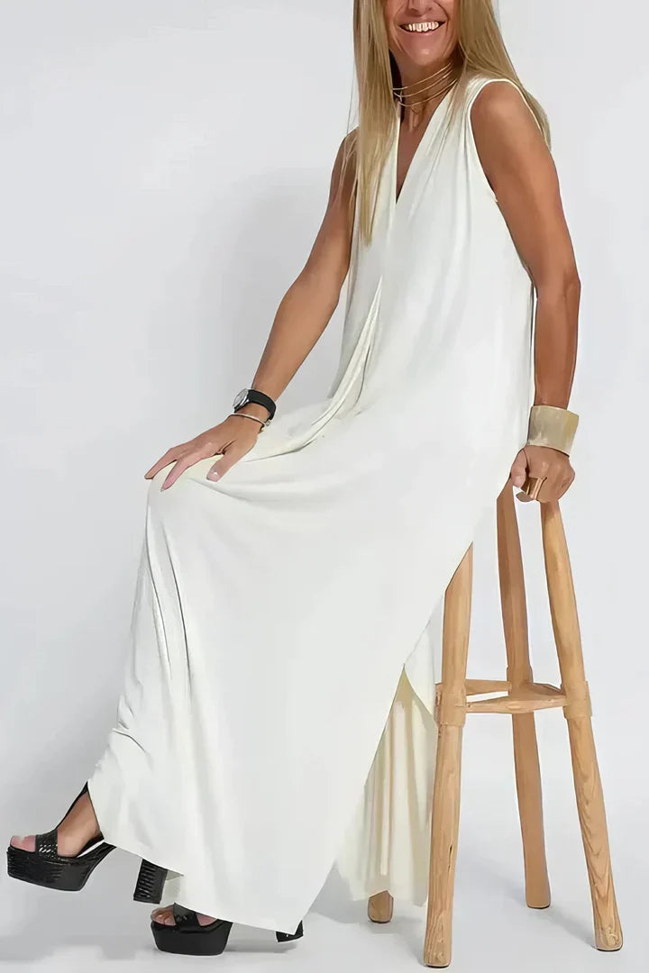 Sylvia - Elegant Long Dress + FREE Matching Cardigan