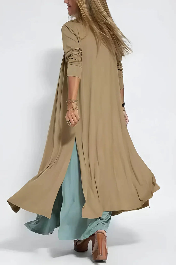 Sylvia - Elegant Long Dress + FREE Matching Cardigan